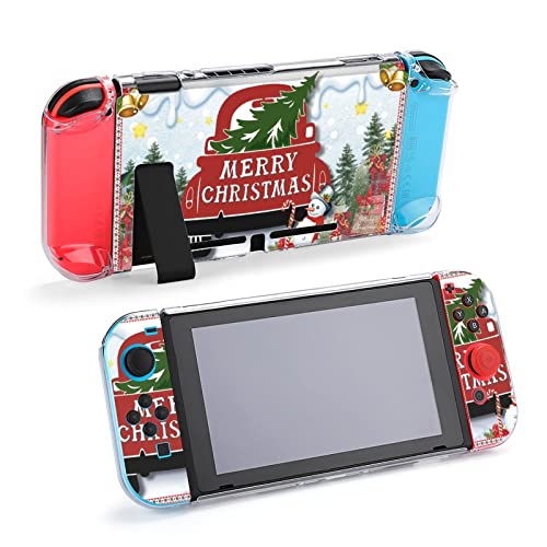 Nonock zaštitni poklopac kućišta za Nintendos Switchs, Christmas Snowman Switchs konzola za