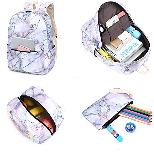 Blutoon Teen Girls School Backpack dječji torbe za knjige sa ručkom kutijom Olovka Case Travel Laptop
