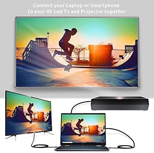 HDMI 4K adapter komplet Kompatibilan je sa Samsung Galaxy A13 na digitalnom punom 60Hz sa 6 stopa