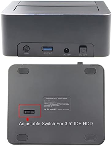 TJLSS Dual Bay USB 3.0 na SATA IDE eksterni hard disk priključna stanica sa 2-Portnim čitačem kartica