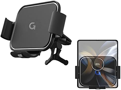 Gaze Wide H v2 Wireless Car punjač Kompatibilan sa Samsung Galaxy Z Fold, 4 iPhone 14 Pro Max, S22 ultra, piksel