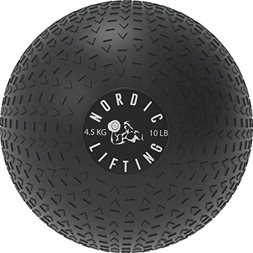 Nordic Lifting Slam Ball 10 LB paket sa zidnom loptom 30 lb