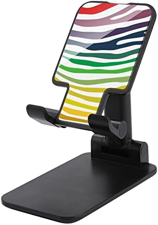 Zebra Color Print Print Cell Telefon Stand kompatibilan s iPhone prekidačkim tabletima Sklopivi podesivi