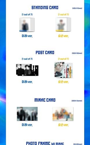Mirae Killa 1. Mini album Boys verzija CD+PhotoBook+1p PhotoCard+1p stojeća kartica+1p Post+1p Mirae kartica+1p