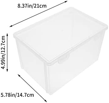 Hemoton 2kom prozirna kutija za hleb kutija za skladištenje hleba kutija za torte frižider kutija za hleb