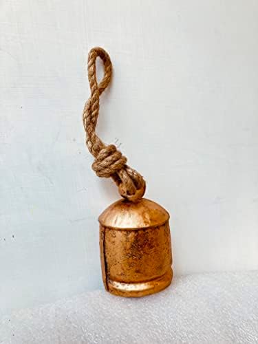 Shabby Chic Vintage Bell mesing obloženi zemljom rustikalno zvono viseće harmonije džinovska krava zvona