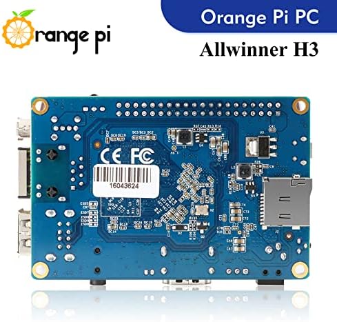 Narančasta PI PI PC Allwinner H3 1GB Quad Core Single Patch Computer MicroController Mini PC