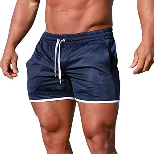Yangyy muške šorc teretane trčanje atletske kratke ljetne hlače na otvorenom na otvorenom sa džepom