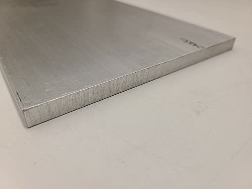 6061 Aluminijumska ravna šipka, 3/8 x 6 x 14 duga, čvrsta zaliha, ploča, Mašinska obrada