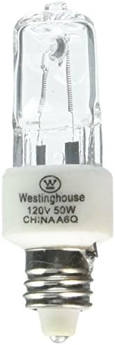 Westinghouse rasvjeta 0442300, 50W T4, E11 Mini-Can Base Clear 1300hr 600LM 120v halogena sijalica