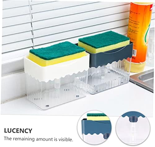 Cabilock sunđer za sapun koji se može napuniti za držač Push Creative tečnost za pranje posuđa Scrubber-in -