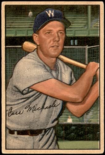 1952. Bowman Redovna bejzbol karta36 CASS Michaels of the Washington Senators Grupa dobro
