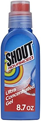 Shout Advanced sredstvo za uklanjanje mrlja za odjeću sa četkom za čišćenje, 8.7 oz