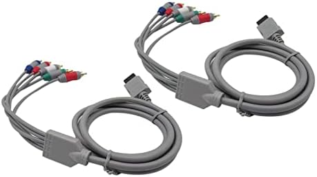 HD TV komponenta RCA Audio Video AV utikač kabela za Nintendo Wii u Wii 2pcs