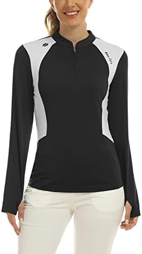 Mofiz ženski patentni patentri golf tenis polo majice s dugim rukavima bez rukava sportski sportski pulover