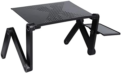 TBGFPO Podesivi prenosni aluminijski laptop za laptop za ergonomski TV krevet PC stolni stol za stolni stol za