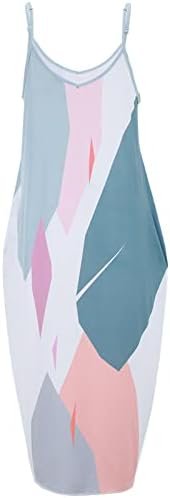 Miashui dugačka sandress Ženska ženska haljina 3D digitalni print Multi Color Bowight Duga haljina
