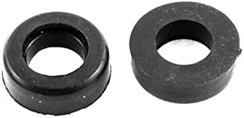 Aexit 40pcs 17,5x9,5x6mm Perilice crne gume O Prstena za pečat za pranje ventila Popravak cijevi sa