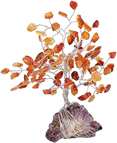 Prirodna klestalna stabla kakra sa ametistama sa ametistom bazom s ljekovitim svojstvima, Bonsai Feng Shui Novac