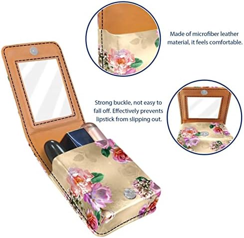ORYUEKAN makeup ruž za usne torbica za ruž za usne s ogledalom prijenosni ruž za usne torbica