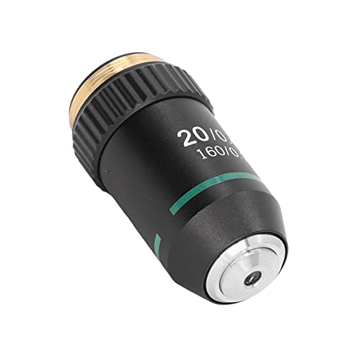 Akromatski cilj, pozlaćeni 20x uređaj za zaštitu opruge 20,2 mmInterface objektiv mesing visok