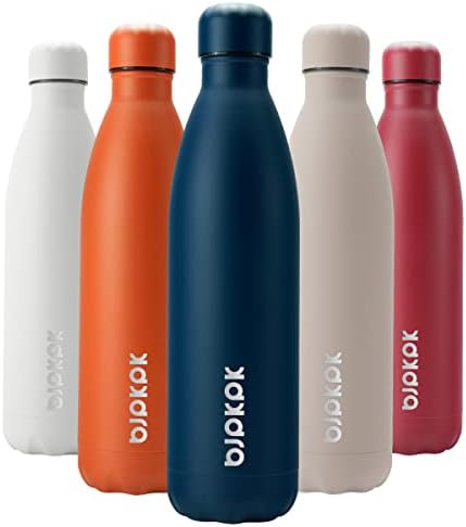 BJPKPK boce od nehrđajućeg čelika -25oz / 750ml -Nulirane boce za vodu, sportske vodene boce čuvaju hladno