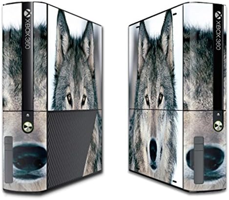 MightySkins zaštitna Vinilna naljepnica za kožu za Microsoft Xbox 360E Cover wrap Skins naljepnica Wolf