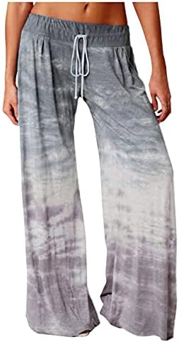 Yuhaotin gaćice za žene pakovanje seksi pamučne ženske casual hlače sportske duge hlače tiskane joge