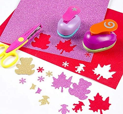 YZH Crafts Glitter CardStock papir, bez sjajnih svjetlucavih sjajnih papira, za izradu gornjih bagerskih papira