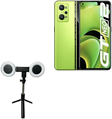 Boxwave stalak i nosač kompatibilni sa Realme GT NEO 2T-RingLight SelfiePod, Selfie Stick produžna ruka