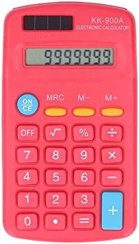 Džepni kalkulator, dugačak trajanje baterije 8 bit ekran Mali kalkulator LCD ekrana zaslon za školu za