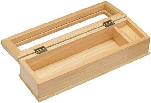 Japanski čempres 箸箱 [cca. 29 X X H7 & nbsp;X l] [drvena oprema za stol] [Kagurazaka Inn 和食 Charger