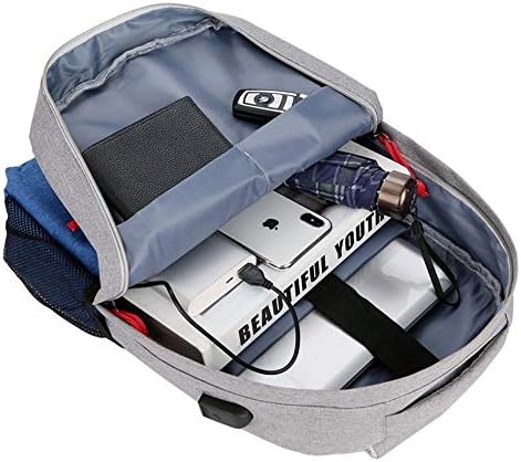 Acroa ruksaci za muškarce, USB punjenje kabel ruksaka ramena torba za prijenosnu računaru