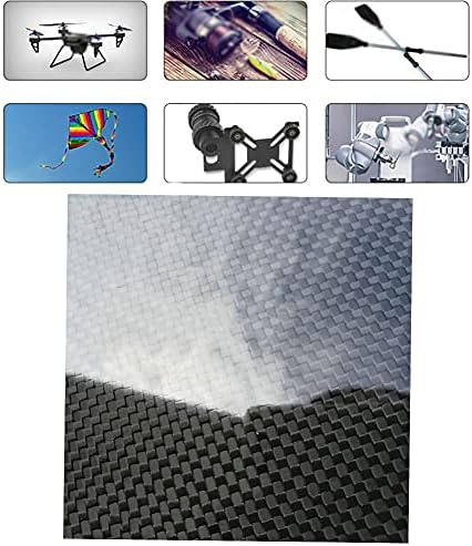 GOONSDS 3k ploča od karbonskih vlakana ploča 500mmx600mm za RC UAV / igračku svijetlu površinu od