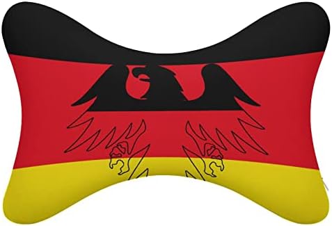 German zastava Jastuk za automobile 2 kom. Udobni automatsko mjesto za odmor za odmor - prozračni