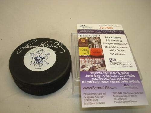 Lanny McDonald potpisao Toronto Maple Leafs Hockey Pak James Spence JSA COA 1A-Autogramed NHL Paks