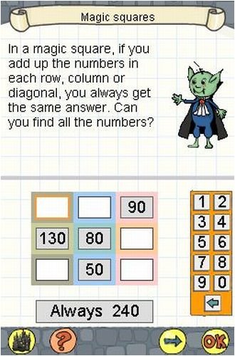 Naučite matematiku-Nintendo DS