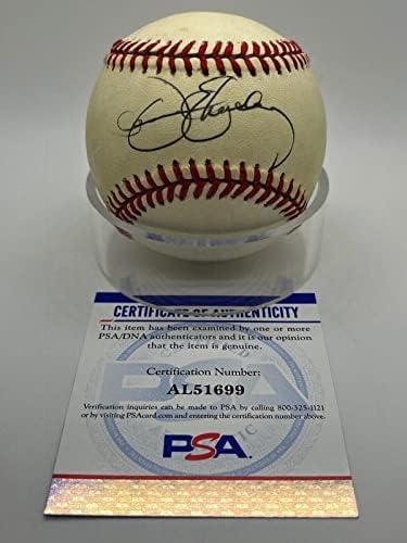 Dennis Eckersley Oakland A Potpisan autogram službeni MLB bejzbol PSA DNK * 99 - autogramirani bejzbol