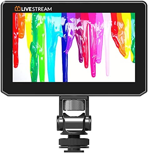 VIDEOGEAR Crni Mini 5-inčni Monitor kamere USB live Stream 4K Monitor za DSLR kameru 3d-LUT