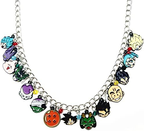 TKLPP Dragon Bal Charm ogrlica Anime Cartoon Metal Dragnball ogrlica pokloni za ženu djevojku