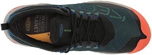 KEEN muški NXIS Evo vodootporne cipele za brzo pakovanje niske visine, morska mahovina/Scarlet Ibis,