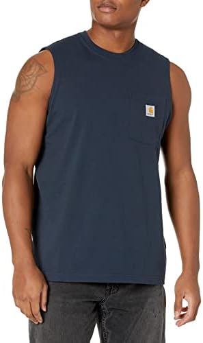Carhartt muške Big & amp; Visok opušteno Fit teškoj kategoriji rukav džep T-Shirt