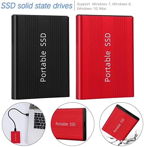 N / A prijenosni SSD USB 3.0 USB-C 1TB 500GB eksterni SSD Disk 6.0 Gb / s eksterni čvrsti disk za laptop desktop