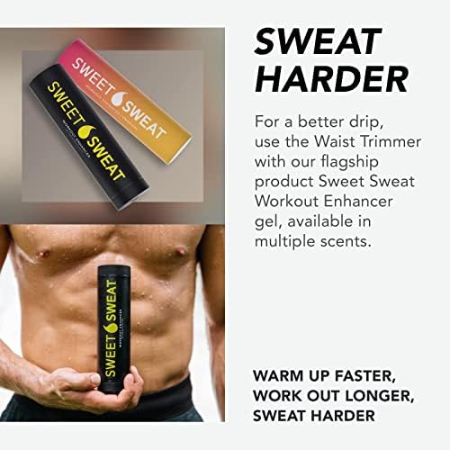 Slatki znoj struk za žene i muškarce - trener struka znojnog pojasa za obuku i vježbe visokog