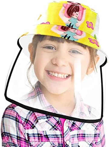 Zaštitni šešir za odrasle sa štitom za lice, ribarsku šeširu protiv sunčeve kape, majčin dan proljeće