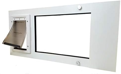 Patio Pacific PET vrata za sash prozore | Podesiva vertikalna prozorska vrata | Jednostavna instalacija,