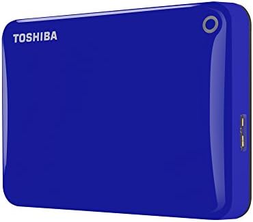Toshiba Canvio Connect II 500GB prenosivi eksterni čvrsti disk 2.5 inčni USB 3.0-plavi-HDTC805EL3AA