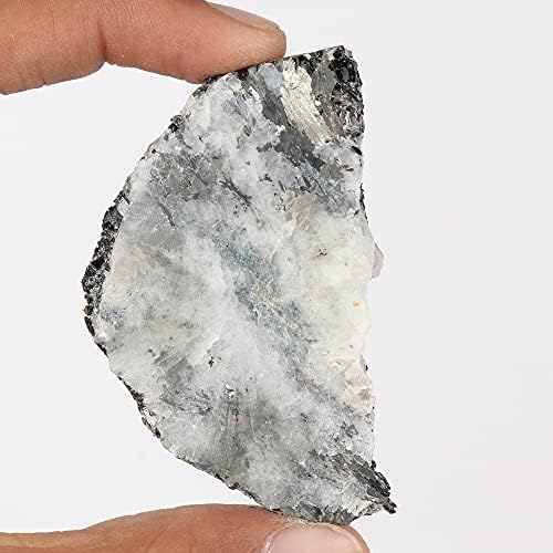 Gemhub prirodna bijela Rainbow kalcite 308,55 CT Lood Neprisutni prirodni dragulj za neobrezani dragulj
