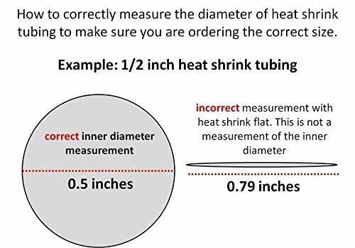 Truba za toplotu - 2: 1 omjer skupljivih cijevi 1/8 inč 100 stopa jasno ljepilo obložena toplinska žica za skupljanje