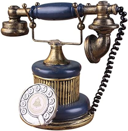 MyAou antikni Telefon Kreativni retro dekorativni telefon smola rotirajuća biranja Telefon ukrašavanje